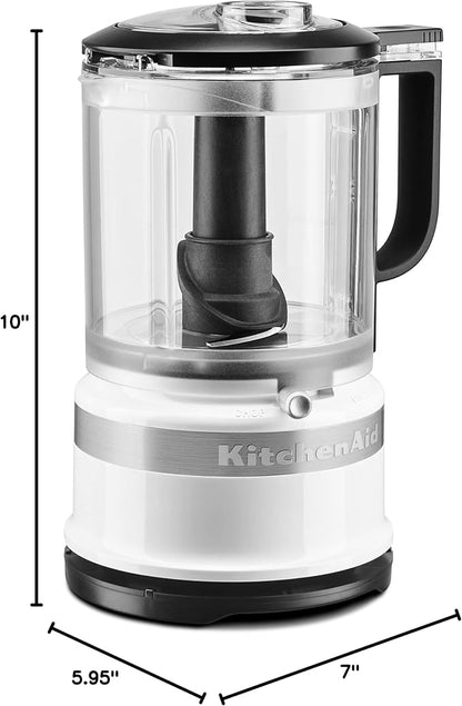 KitchenAid 5 Cup Food Chopper KFC0516WH, White