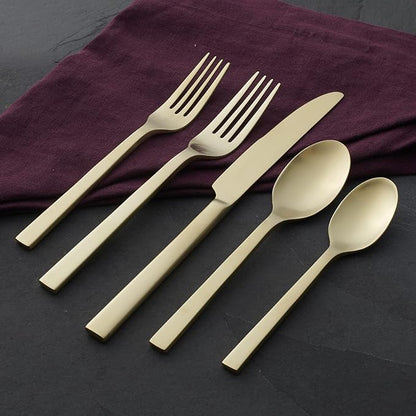 Oneida Chef's Table Champagne 20-Piece Silverware Set
