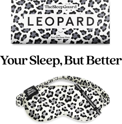 Pure Silk Sleep Mask [100% 6A Mulberry Silk, 22 Momme] Light Blocking Travel Essentials. Eye Masks for Sleeping. Black Oeko-Tex Blindfold. Eye Covers for Men & Women