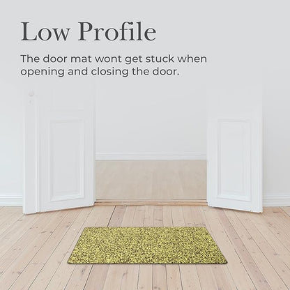 Premium Microfiber Indoor Door Mat – 24"x36" Washable Entry Mat, Non-Slip, Waterproof Backing, Super Absorbent, Low Profile Entryway Doormat for Indoor Entrance
