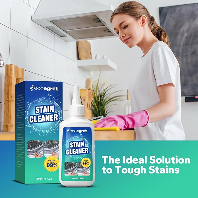 Home Remover Gel (5 Fl oz), Multifunctional Stain Remover, Washing Machine Cleaner, Refrigerator Strips, Grout Cleaner Best for Floor Tile, Home Sink, Kitchen, Showers (1 Pack)