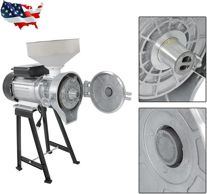 Wet&Dry Grinder Grain Mill Coffee Grinder Feed/Flour Cereals Corn 3000W Electric Rated speed: 1400-2800r / min