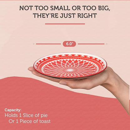 Dessert Plates - Small 6 Inch Plate