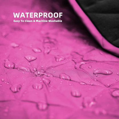 Outdoor Waterproof Blanket, Foldable Fleece Stadium Blanket for Outdoor Sports Event, Camping, Concerts, Car, Pet, Picnics - Windproof, Wearable, Machine Washable 80" x 58"