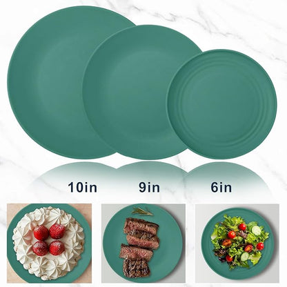 40Pack plates and bowls sets for kids
