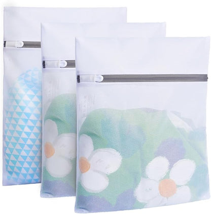 BAGAIL Laundry Bags Mesh Wash Bag for Intimates Lingerie and Delicates (3L)