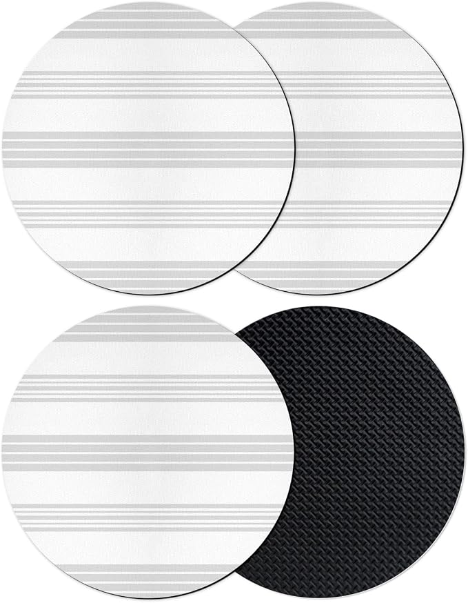 Minimalist Geometric Coasters Set of 4, Absorbent Coasters