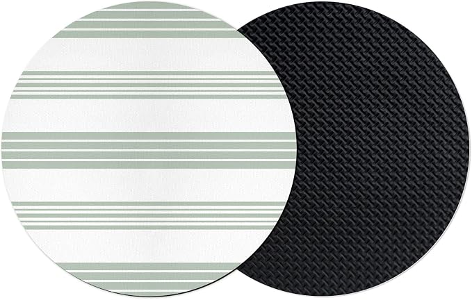 Modern Stripes Coasters Set of 2, Absorbent Coasters