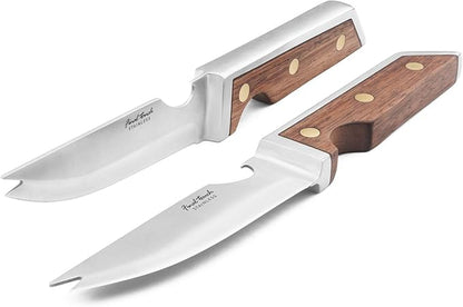 Final Touch Bar Knife & Zester Set - Multi-Function Design for Effortless Cocktail Prep - Adjacent Edge Handle, Stainless Steel Blade, Bottle Opener, and Zester Included (FTA2110)