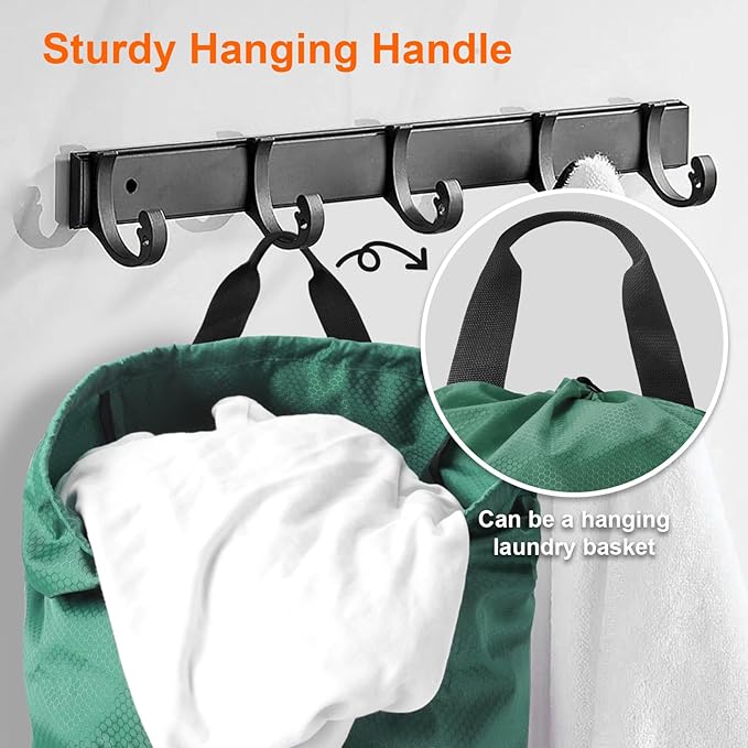 Femuar Laundry Bag Backpack Durable Laundry Bag with Shoulder Straps and Mesh Pockets Portable Laundry Dirty Clothes Hamper Bag for College Dorm (Green)