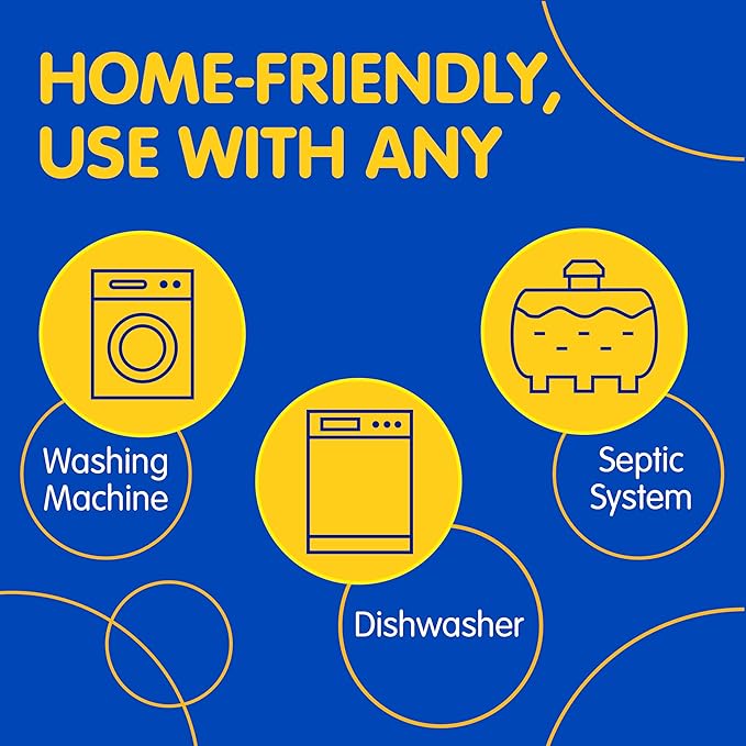 Plink Washing Machine and Dishwasher Cleaner and Freshener, Prevents Residue and Removes Odors in Kitchen and Laundry Room Appliances, Septic-Friendly, Made in the USA, Lemon Scent, 12 Tablets