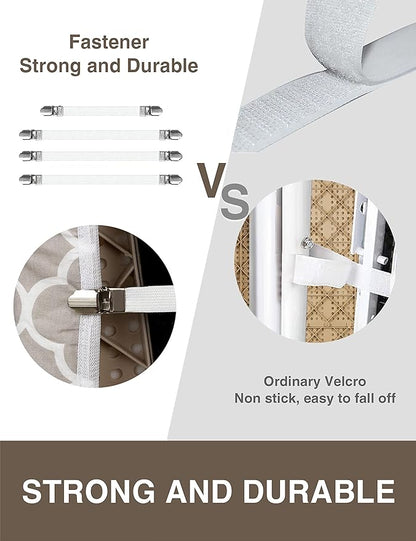 Extra Wide Ironing Board Cover and Pad,18X49 Reflective Silicone Ironing Board Cover,Resist Scorching and Staining,4 Fasteners,Elastic Edges,Large Protective Scorch Mesh Cloth,18X49in