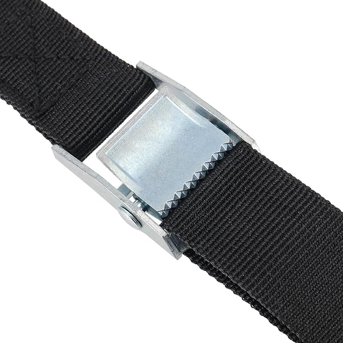 JOIKIT 15 Pack 6.5 Feet x 1 Inch Lashing Straps, Cam Buckle Tie Down Strap up to 660 Lbs for Kayak, Truck, Cargo, Car Roof Rack, Boat, Luggage