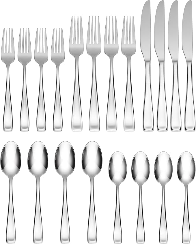 Oneida Moda 20-Piece 18/10 Silverware Set