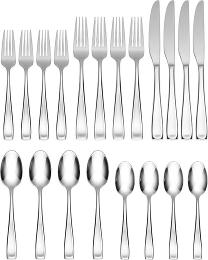 Oneida Moda 20-Piece 18/10 Silverware Set