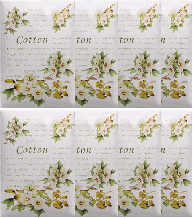 Scented Sachets for Drawer,Lot of 8 (Cotton)
