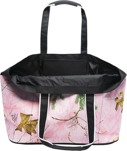 geckobrands Oversized Beach Tote – Large and Stylish Beach Bag with 4 Exterior Pockets and Zippered Internal Compartment