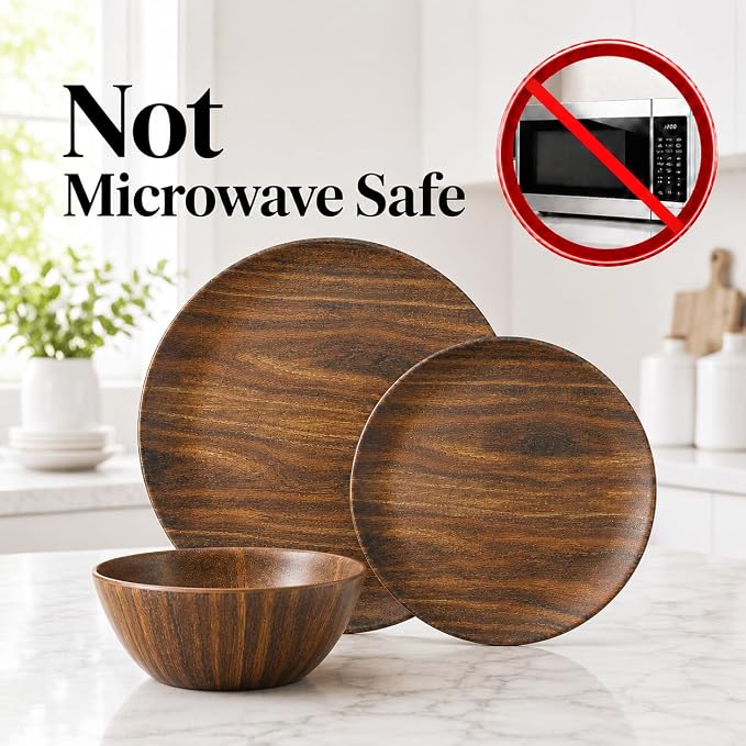 TP 18-Piece Melamine Dinnerware Sets, Service