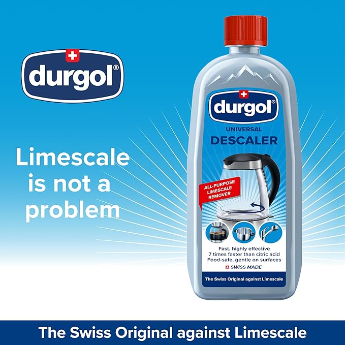 Durgol Universal, Multi-Purpose Descaler and Decalcifier for Household Items, 16.9 Fluid Ounces (Pack of 1) Blue