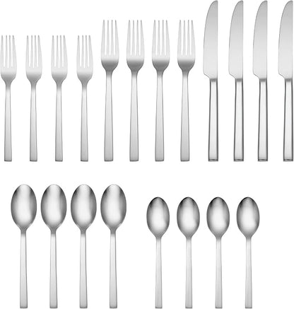 Oneida Chefs Table 20-Piece 18/0 Silverware Set