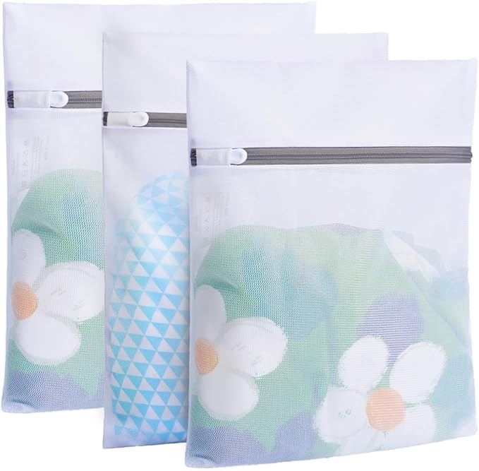 BAGAIL Laundry Bags Mesh Wash Bag for Intimates Lingerie and Delicates(3S)
