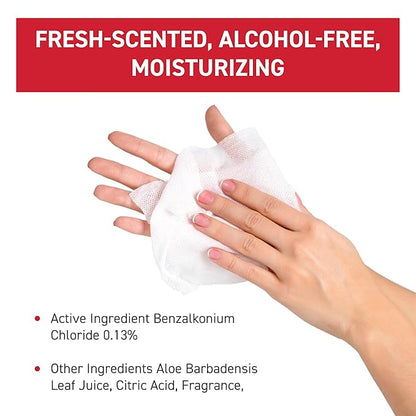 WipeEssentials Hand Sanitizer Wipes, Hand Wipes for Adults and Kids - 90 wipes - 3 Packs of 30ct Hand Sanitizing Wipes, Travel Essentials