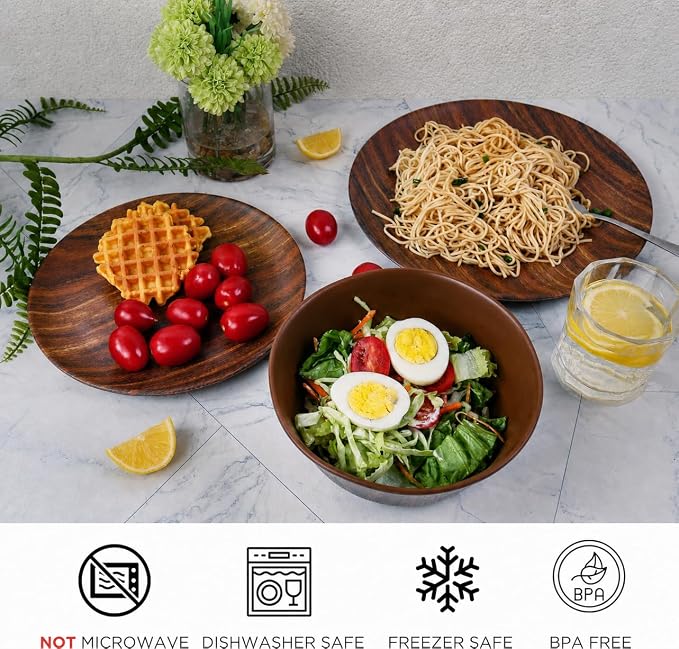 TP 18-Piece Melamine Dinnerware Sets, Service