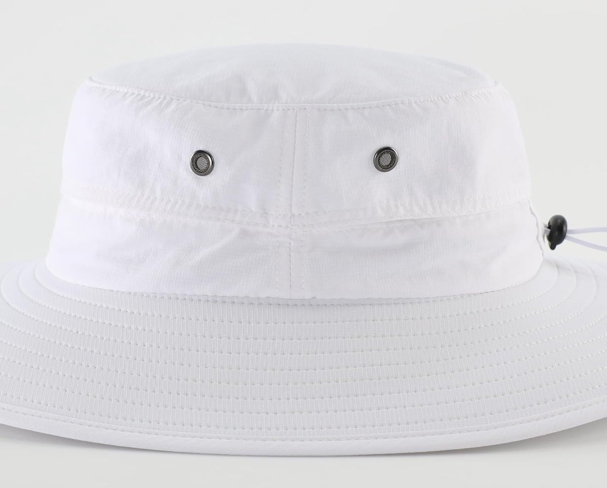 Home Prefer UPF50+ Mens Sun Hat Wide Brim Fishing Hat Sun Protection Beach Gardening Bucket Hat for Men Women