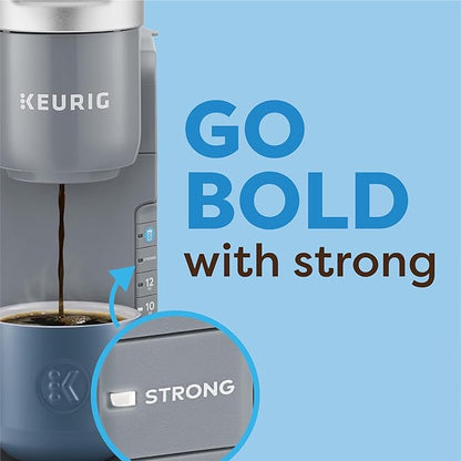 Keurig K-Iced Single Serve Coffee Maker – Brew Over Ice Button, Compact Design, Perfect Holiday Gift for Iced Coffee Lovers, Gray