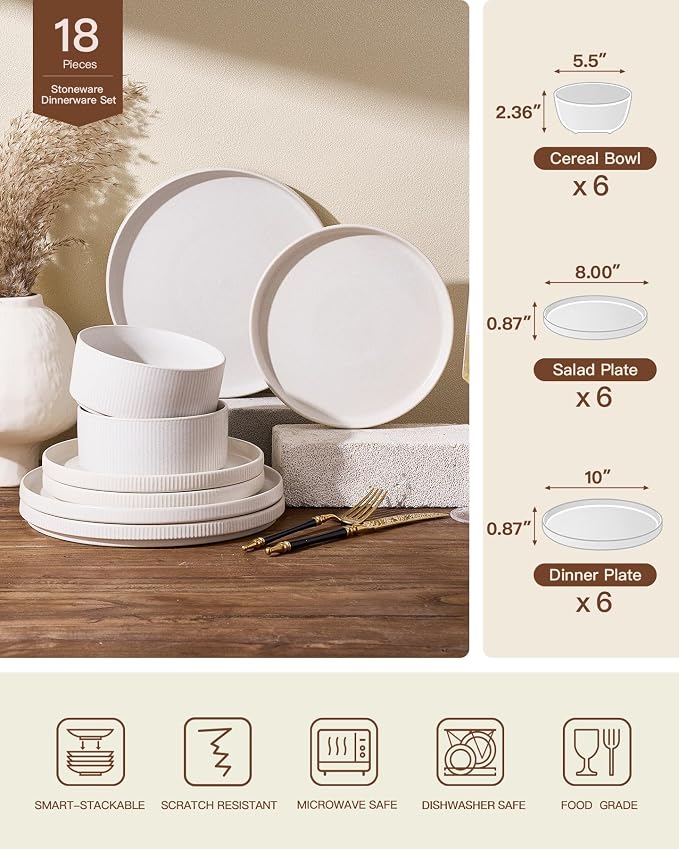 Stoneware Dinnerware Sets, Reactive Glaze Dishes Set
