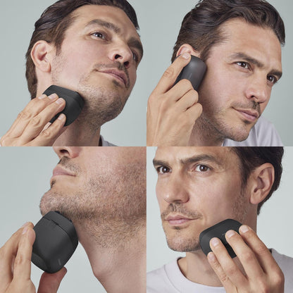 Panasonic ARC5 Palm-Sized Razor, Handheld Luxury Compact Travel Shaver with 5-Blade Cutting System and USB-C Charging, Wet/Dry - ES-PV3A-K
