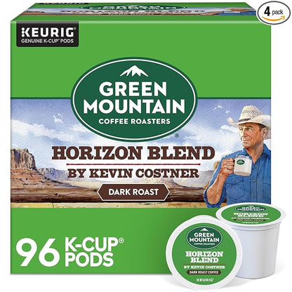 Green Mountain Coffee Roasters® Horizon Blend Coffee by Kevin Costner, Single Serve Keurig® K-Cup® Pod, 96 Count