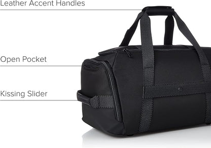 TUMI - Alpha Bravo Mason Duffel - Men's Weekender, Gym and Overnight Travel Bag - Fits Up To 15" Laptop - 11.0" X 19.5" X 10.3" - Black