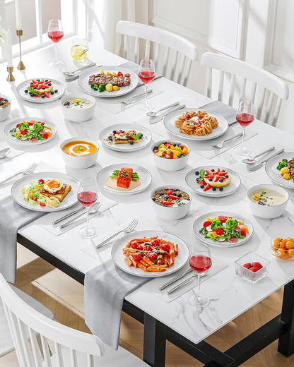 MALACASA 18-Piece Dinnerware Set