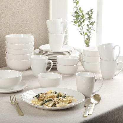 Gibson Home Ogalla 30 Piece Plates, & Mugs Dinnerware Set