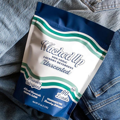 Laundry Detergent Powder | Safe for Sensitive Groups | Powerful Clean | Plant & Mineral-Based | Made in USA