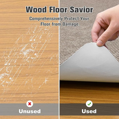 Placoot Desk Chair Mat for Hardwood Floor Corduroy Surface 1/6" Thick 55"x35" Office Chair Mat for Rolling Chairs-100% Large Anti-Slip Backing Under Desk Low-Pile Office Rug Floor Mat for Office/Home
