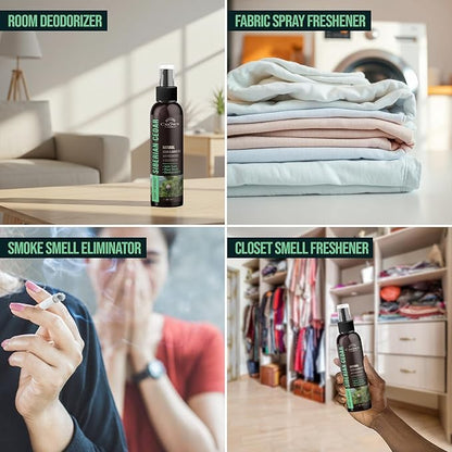 Non-Toxic Odor Eliminator,Natural Cedar Air Freshener Spray for Clothes Storage & Moth Repellent,Closet & Couch Deodorizer,Long Lasting Bathroom & Toilet Freshener, Safe for Kids & Pets-4 oz Pack of 1