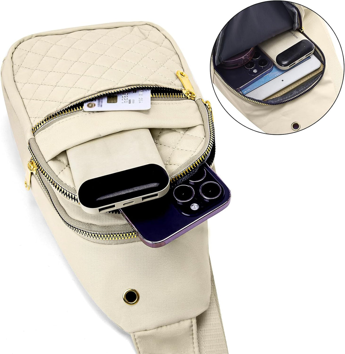 Small Sling Bag For Women Men Casual Crossbody Sling Backpack