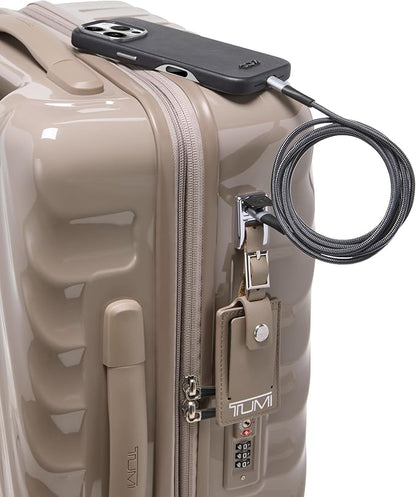 TUMI - 19 Degree International Expandable 4 Wheeled Carry-On - Hard Shell Suitcase - 21.8" X 14.0" X 9.0" - Moon Rock