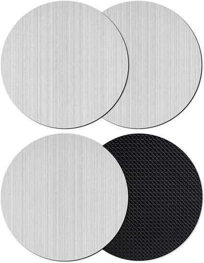 Gray Thin Lines Coasters Set of 4, Absorbent Coasters
