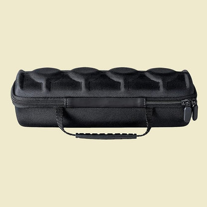 4 slots watch travel case roll, hard watch box storage organizer with soft foam pillows, fit up to 55mm face size watch(green microfiber lining)