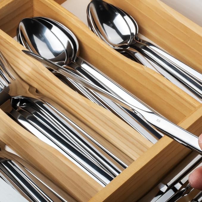Alata Cube 20-Piece Forged Flatware Set, Service
