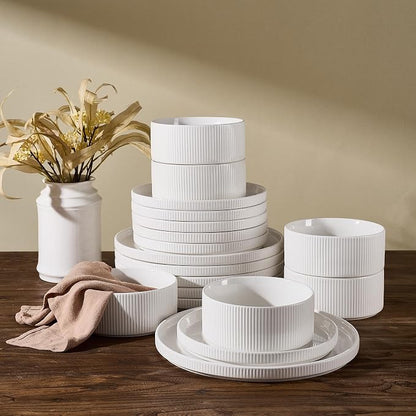 Line Porcelain Dinnerware Set, dish set