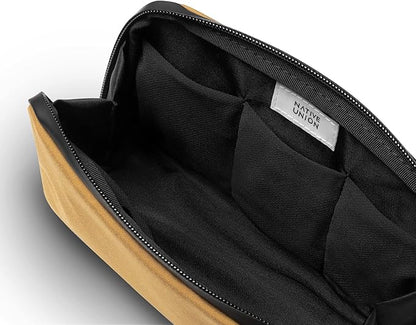 Native Union Stow Lite Organizer W.F.A Tech Organizer – Minimalist Travel Pouch Made of Recycled Materials for Everyday Accessory Storage & Protection – Stores Cables, Chargers & More (Kraft)