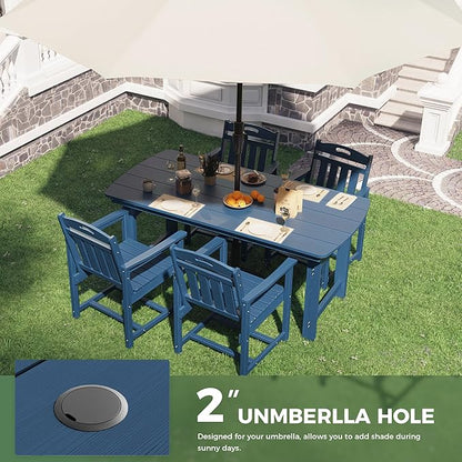 HDPE Outdoor Patio Dining Set
