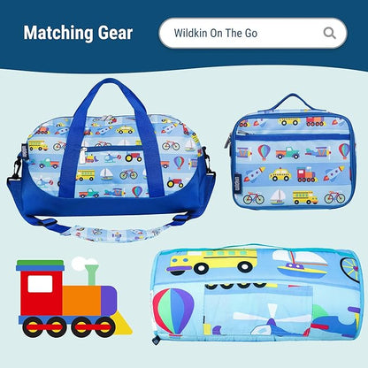 Wildkin 12-inch Kids Backpack – Padded, Adjustable, Ideal for Daycare & Travel - On the Go