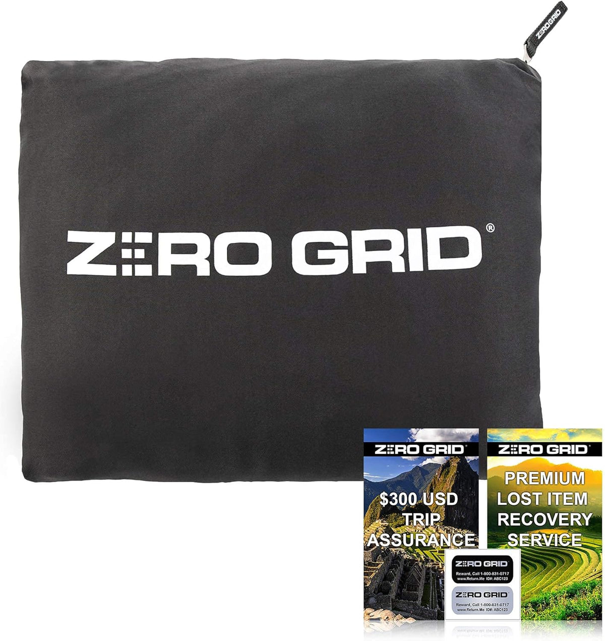 Lightweight Travel Blanket - Premium & Compact Airplane Wearable Blanket with Neck Snaps, Cozy Foot Pockets, Zipper Pouch - Converts into Soft Pillow - Designed for Ultimate Comfort - Shadow