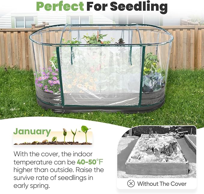 KING BIRD Raised Garden Bed