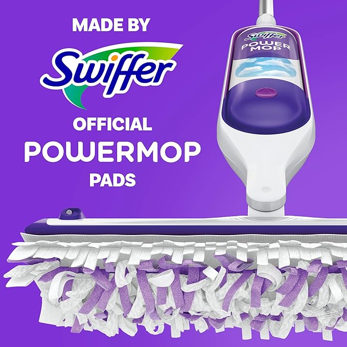 Swiffer PowerMop Multi-Surface Mopping Pad Refills, Made by Swiffer, for Floor Cleaning, 11 Count